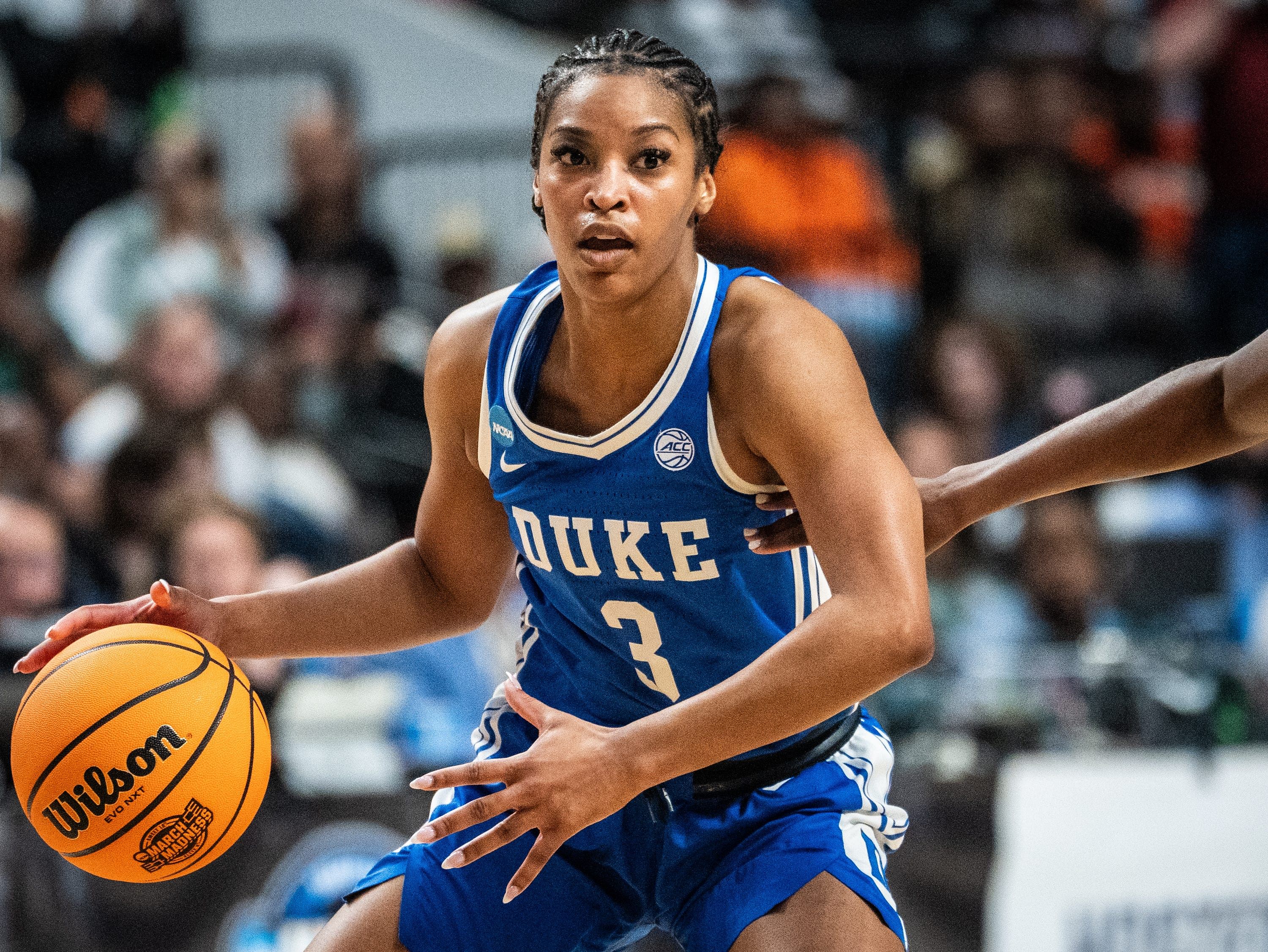 Guard Ashlon Jackson is one of four returning Duke starters on the squad. (Photo Credit: IMAGN)